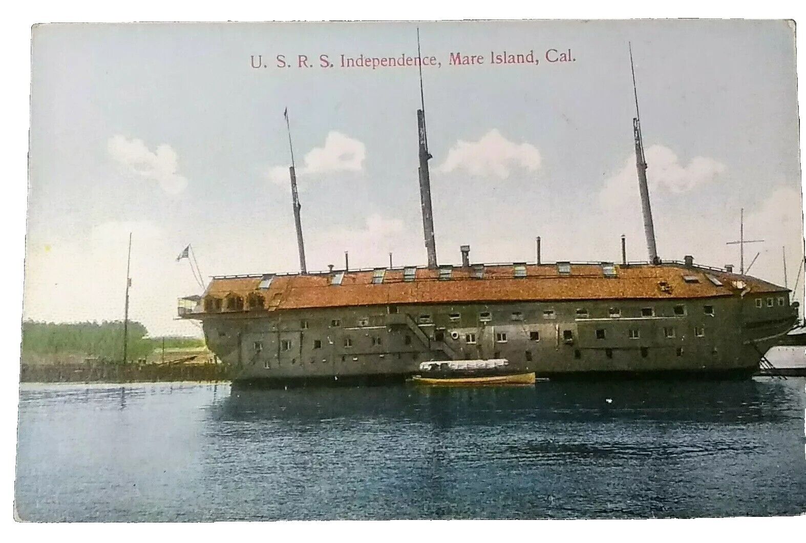 Mare Island, California U. S. Receiving Ship \