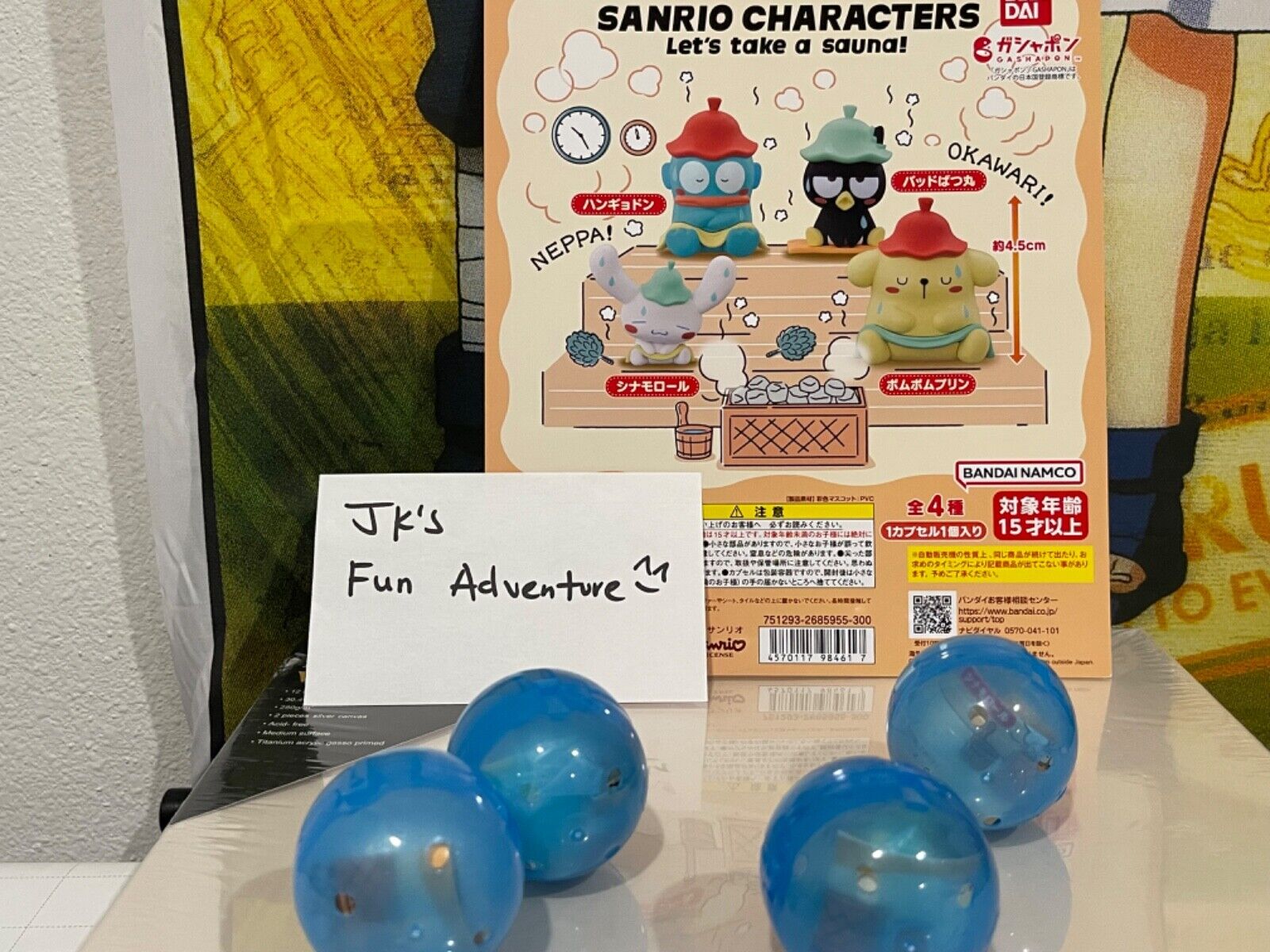 HK Hello Kitty TK Sanrio Gashapon/Gachapon Japanese toy capsule collectionSINGLE