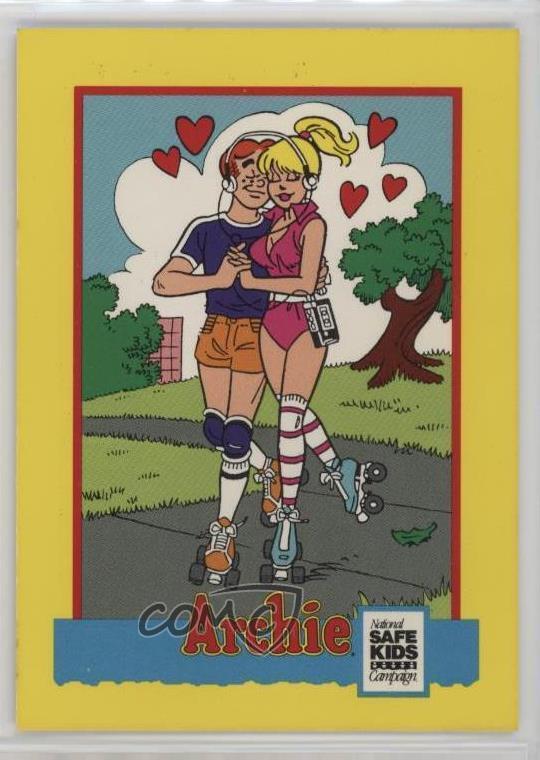 1991 Impel Trading Card Treats Archie and Betty 05ks