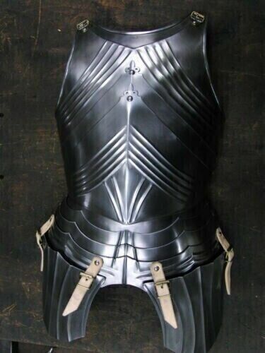Armor Breastplate Cuirass Knight Armor New 16GA Steel Medieval Upper Body Gothic