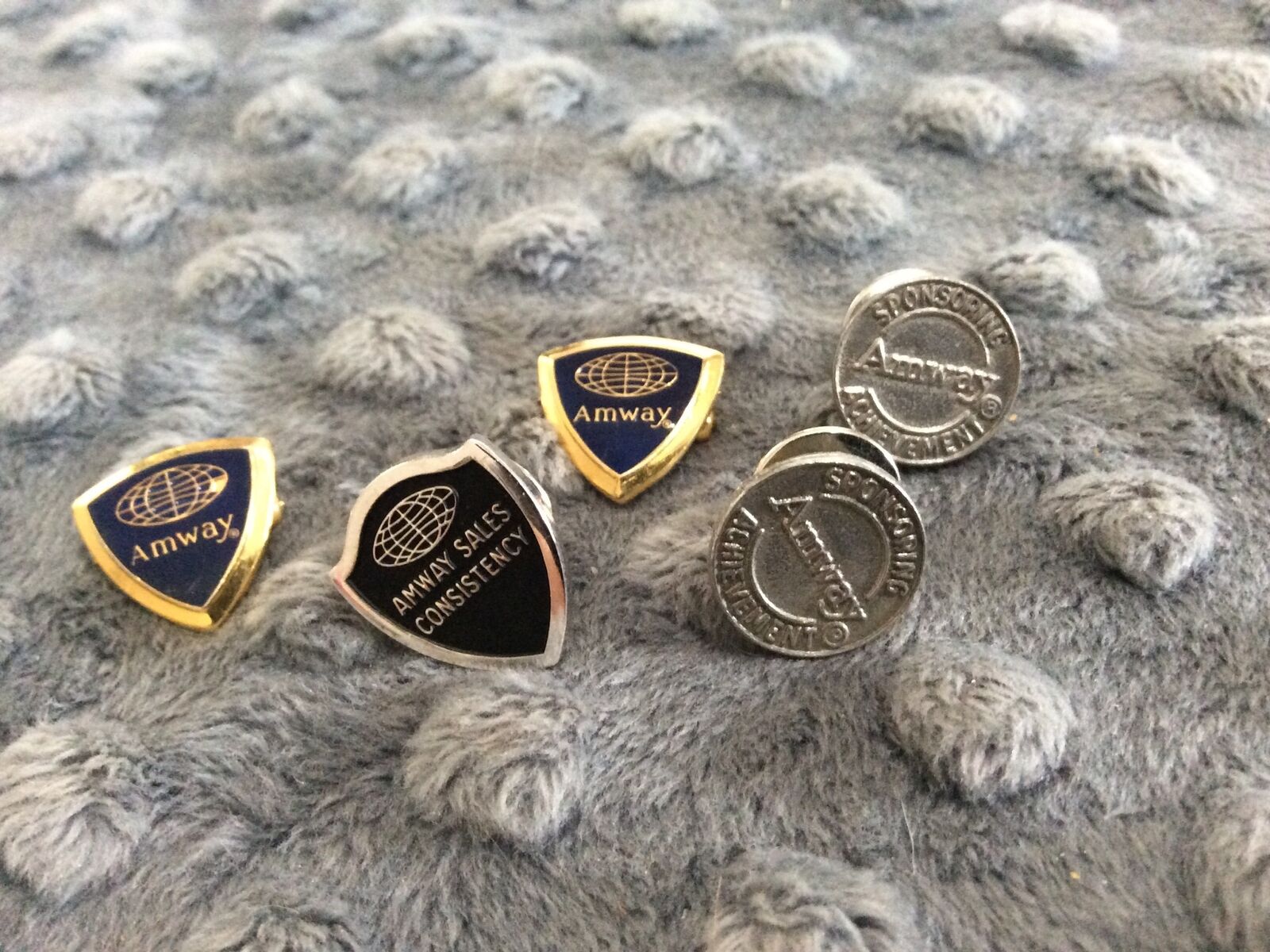 Amway Sales Consistency & Achievement Award Lot of 5 Lapel Pins