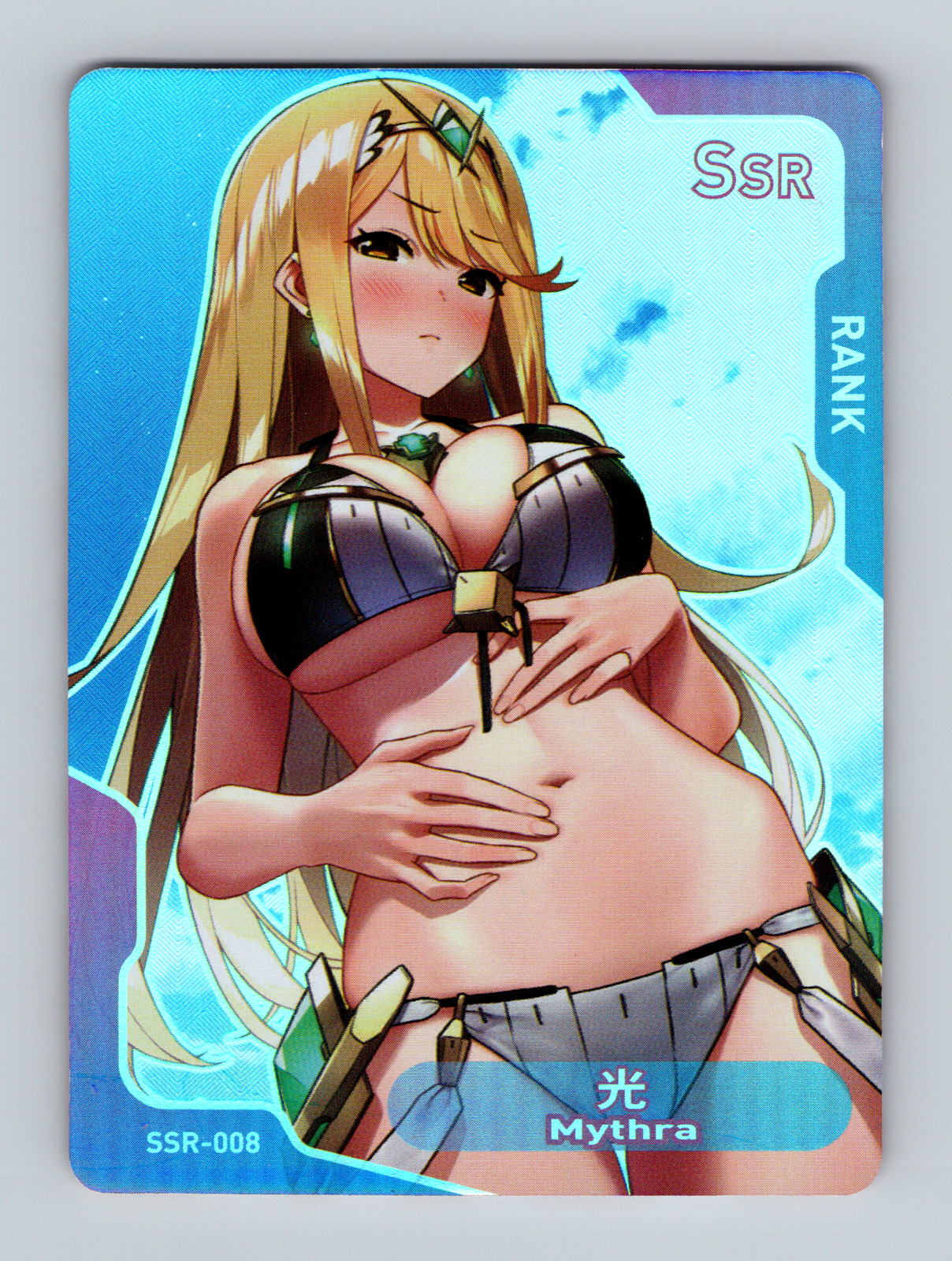 Senpai Goddess Haven 3 SSR-008 Mythra - Xenoblade Chronicles Anime Waifu Card