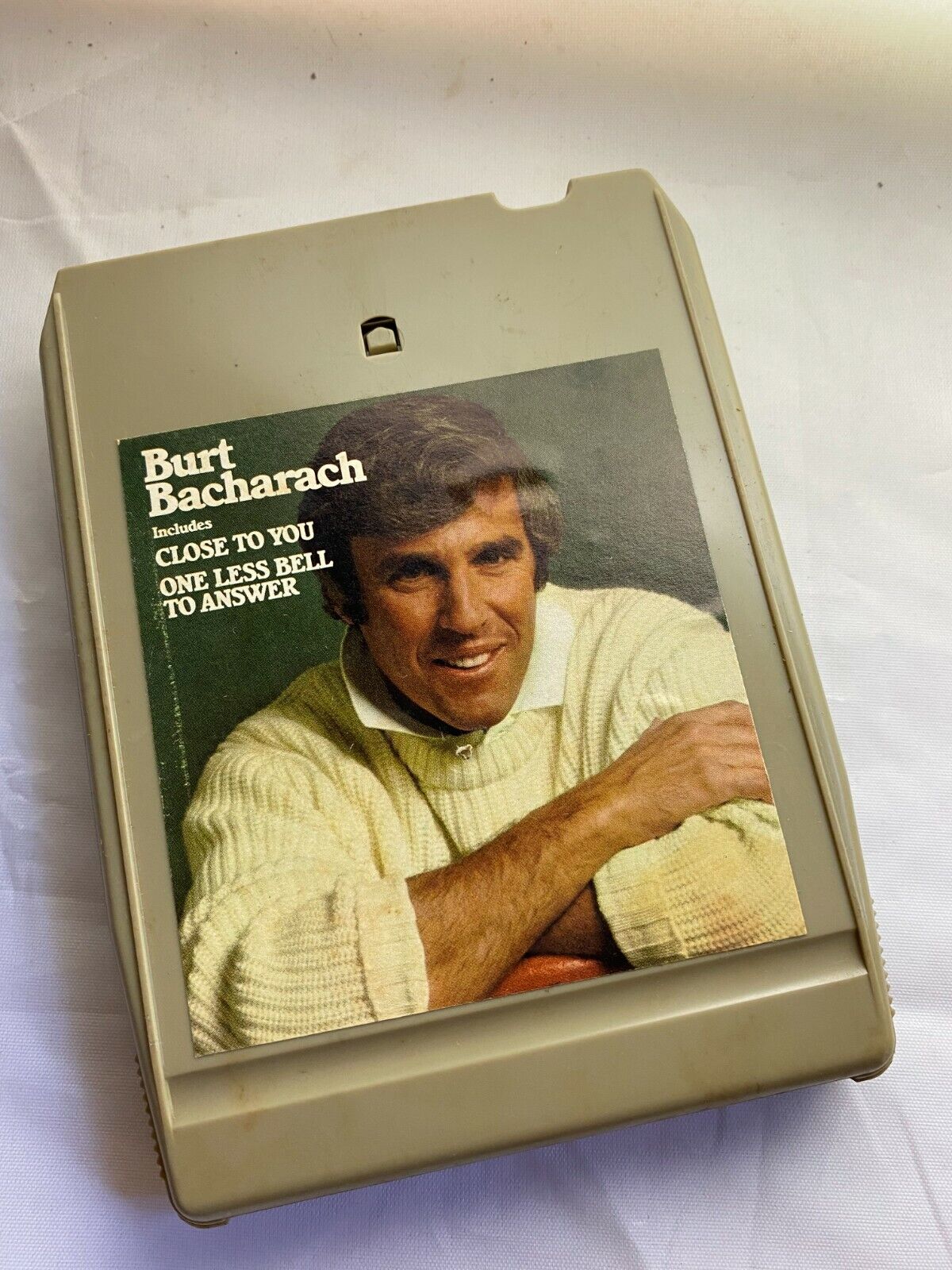 Vintage 8 Track Tape 70\'s Burt Bacharach- Close to You & One Less Bell to Answer