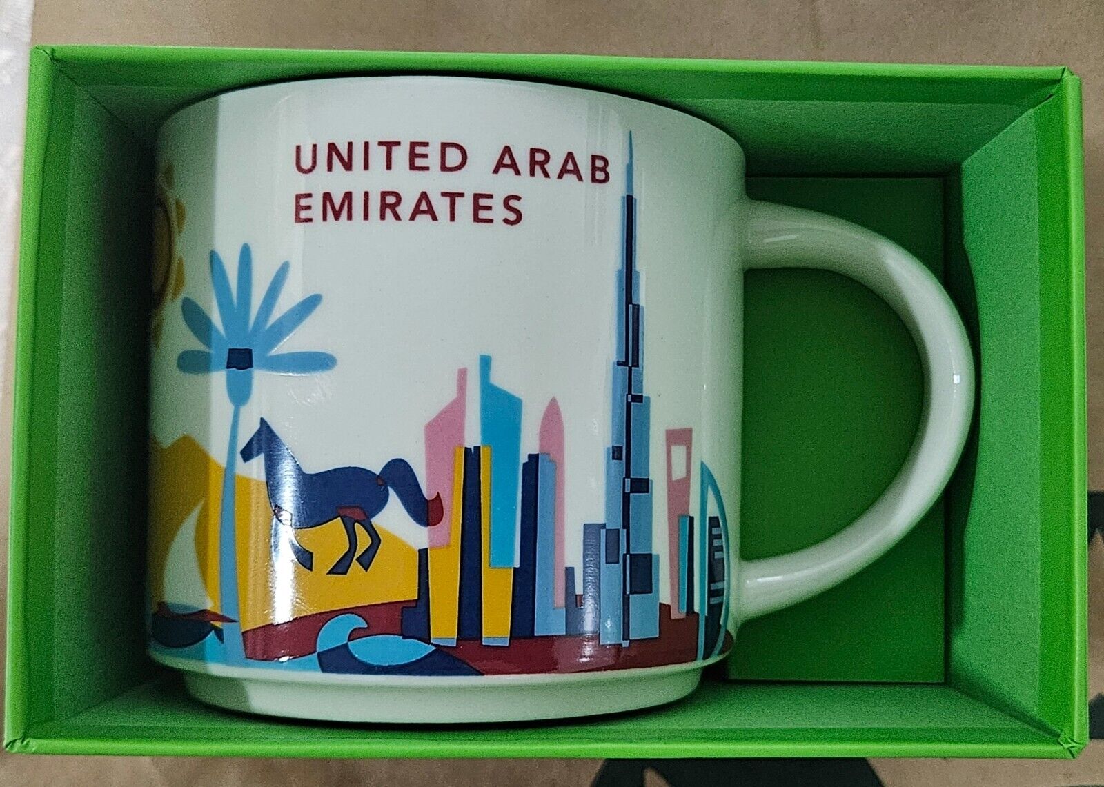 starbucks you are here mug UAE