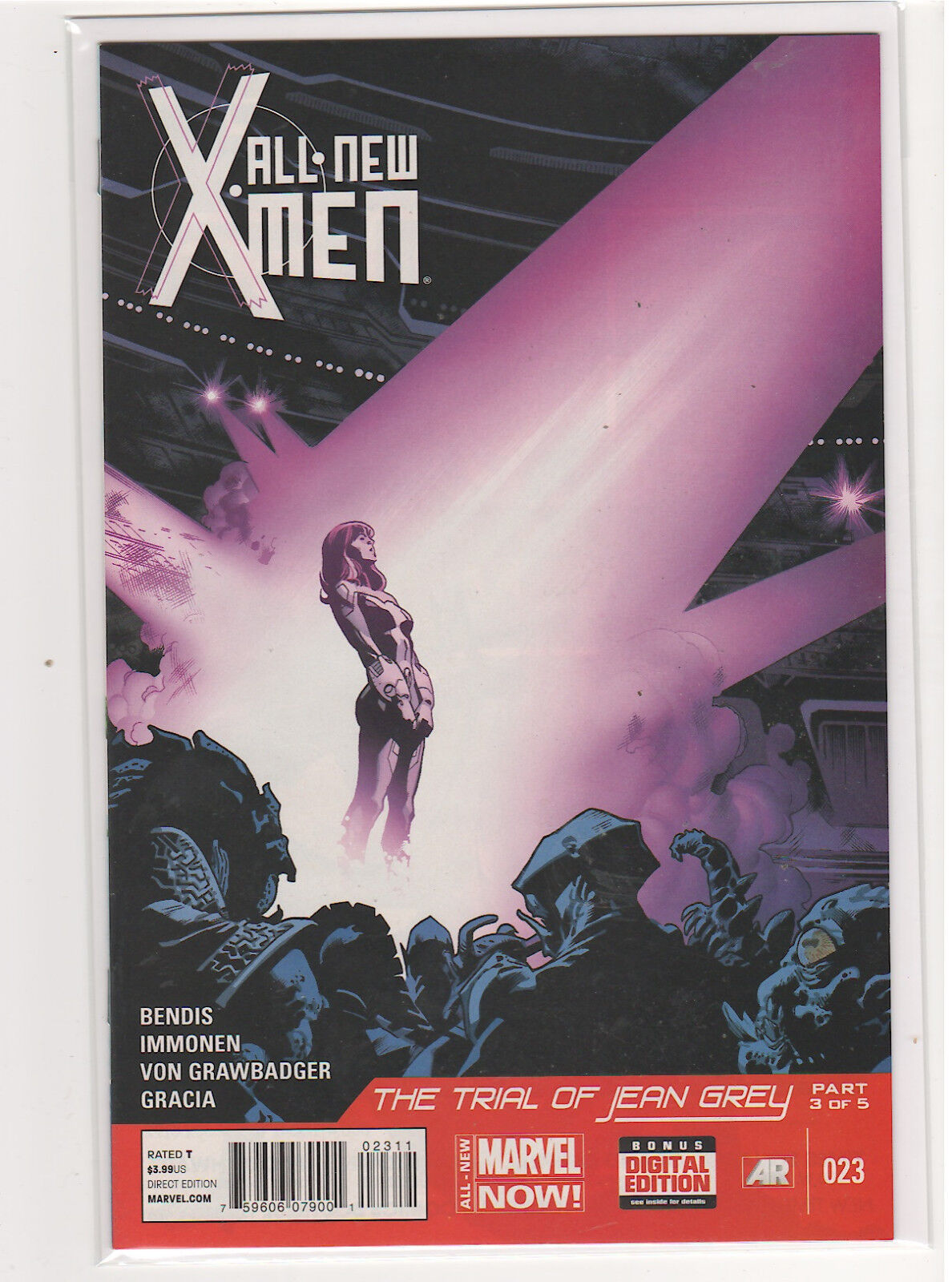 All-New X-men #23 Brian Bendis Cyclops Jean Grey Iceman Beast Angel 9.6