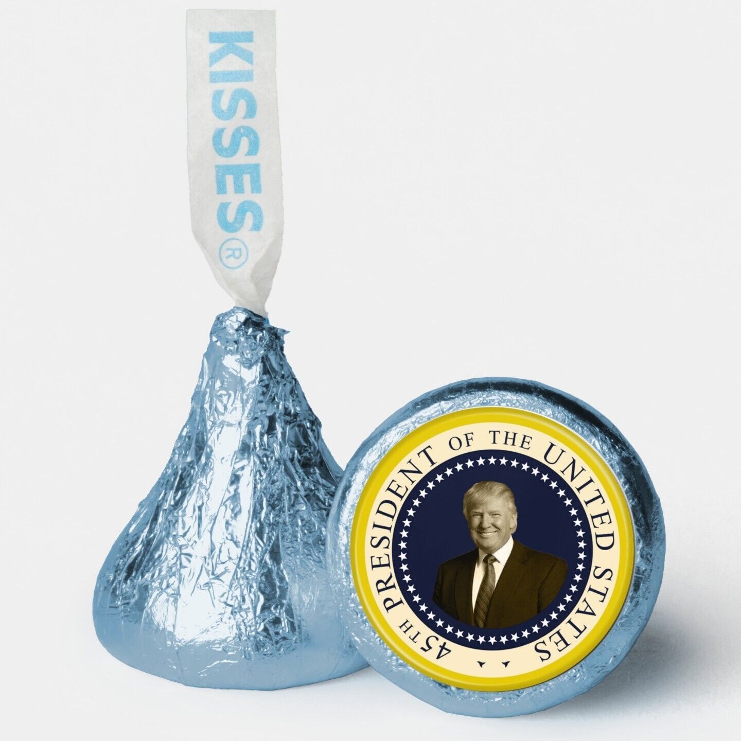 45th President Donald Trump Presidential Hershey Kisses Chocolate Candy 100 CT.