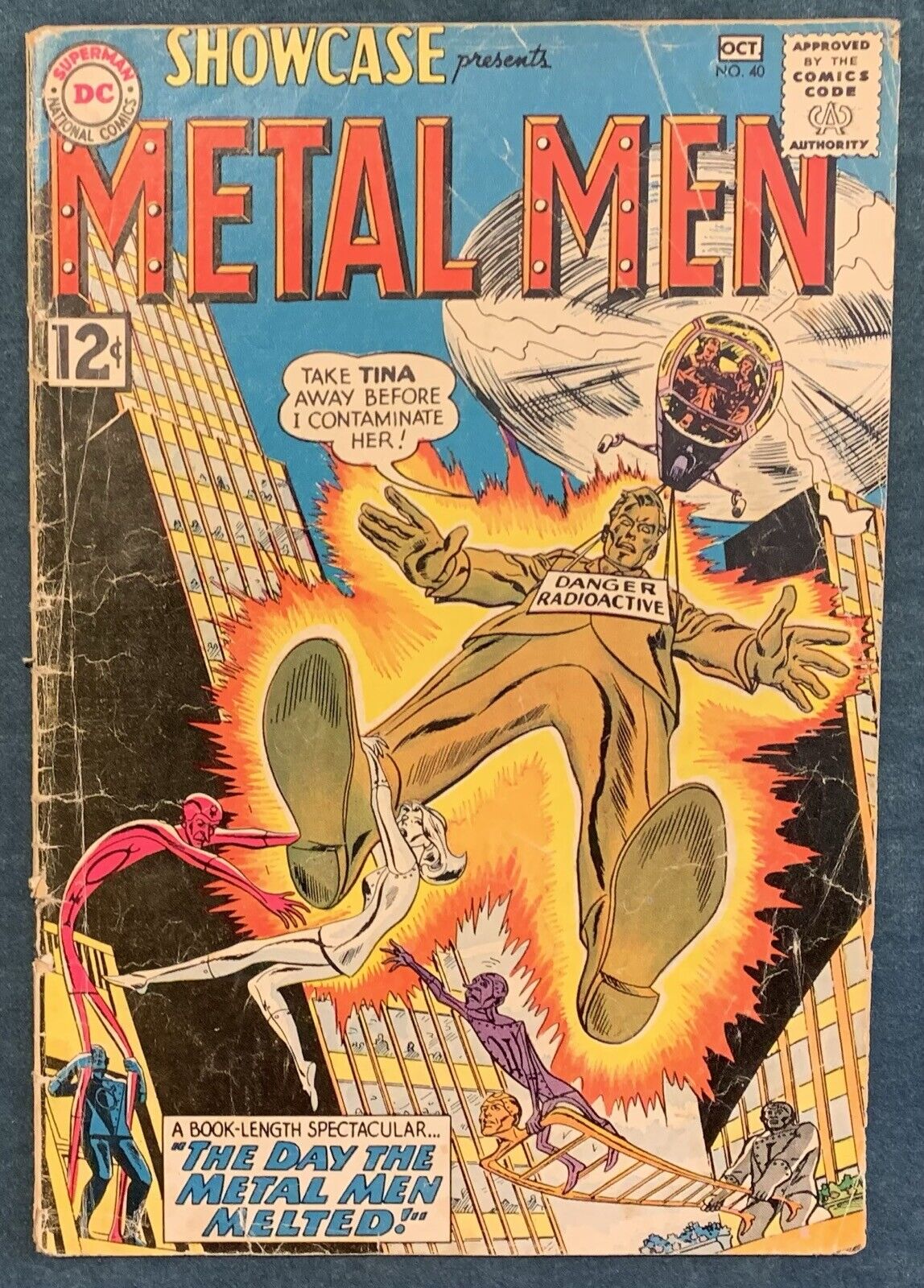 Showcase #40  Oct 1962   DC  Silver Age Metal Men