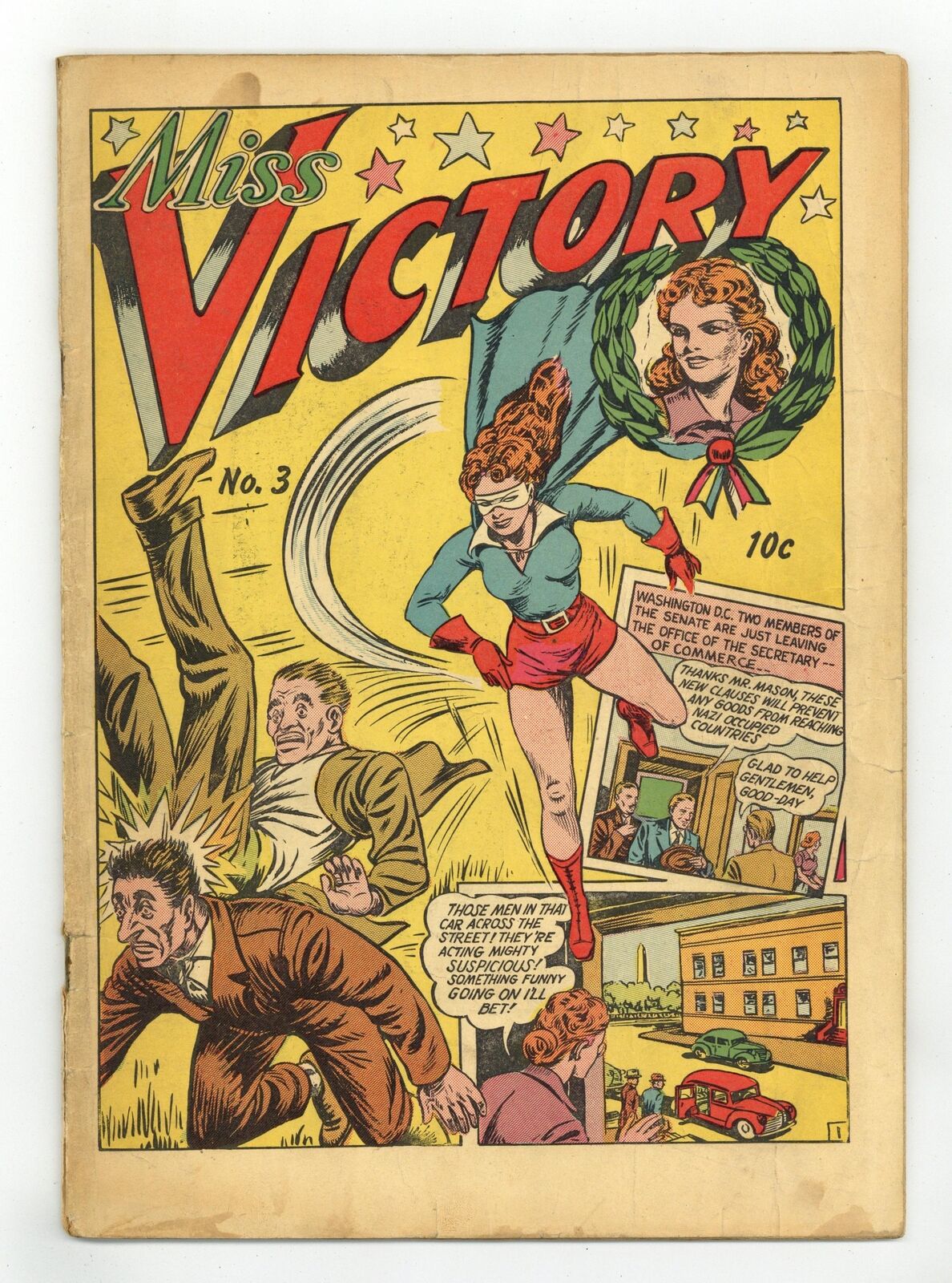 Miss Victory Holyoke One-shot #3 GD 2.0 1944