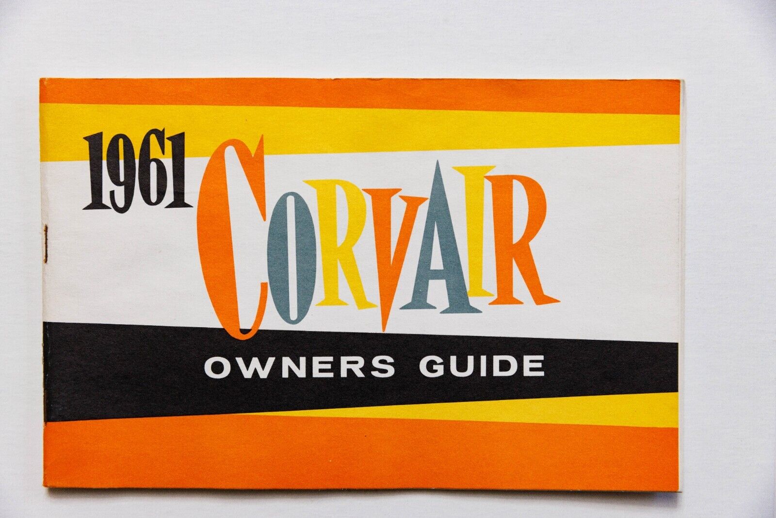 1961 Chevrolet Chevy Corvair Owner\'s Manual Original