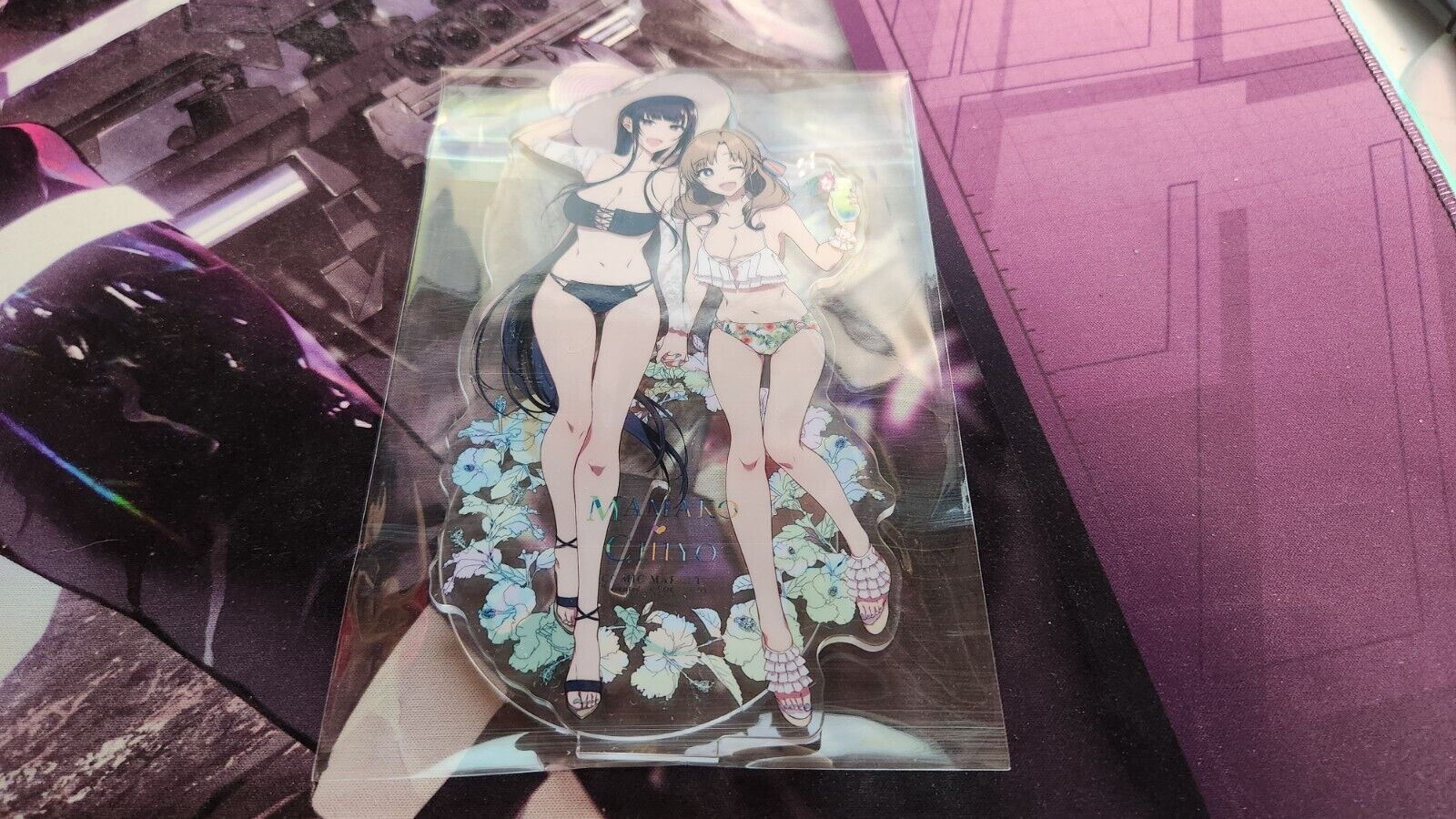 Pochi Iida Chiyo & Mamako Bikini Acrylic Stand Figure