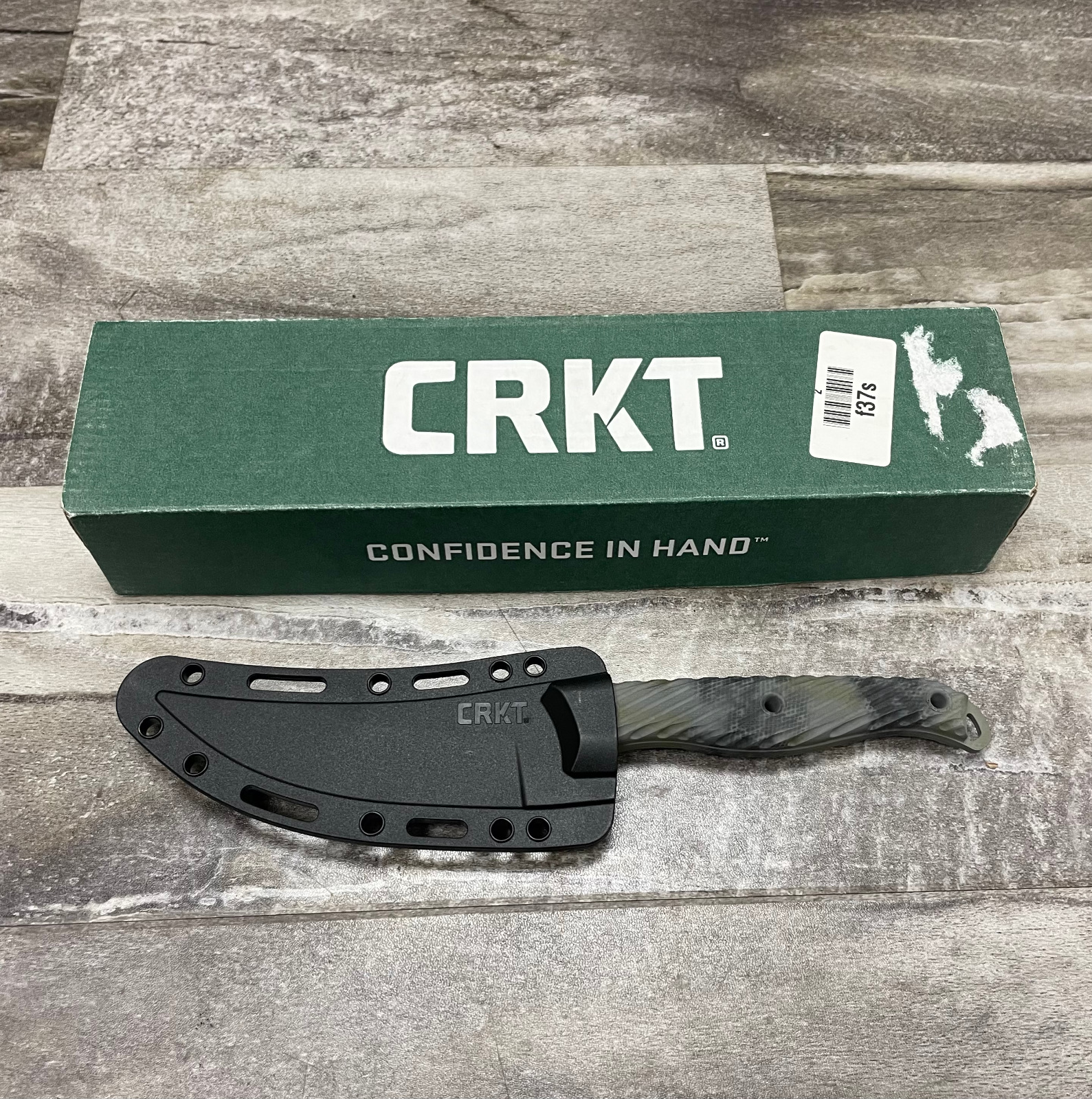 CRKT Hydra Fixed Blade Fighting Knife and Sheath