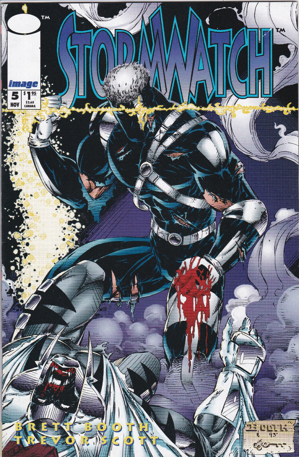 Stormwatch #5,  Vol. 1 (1993-1997) Image Comics