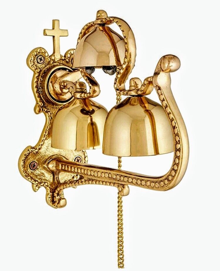 Wall Mounted Sanctuary Bells for Mass Catholic 8.25\
