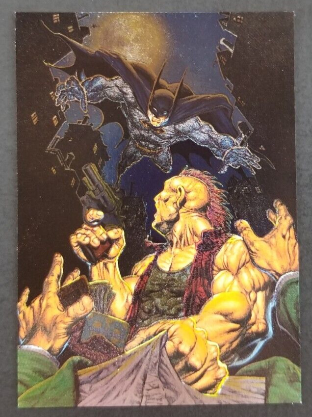 Batman 1994 Dark Knight Skybox Etch Foil Card #B5 (NM)