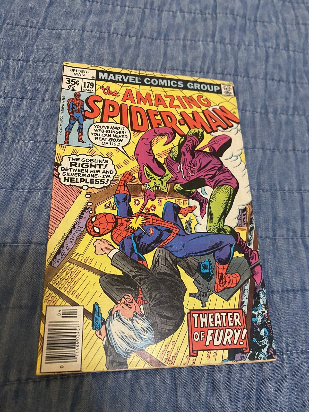 The Amazing Spider-Man #179 1978 Good Condition