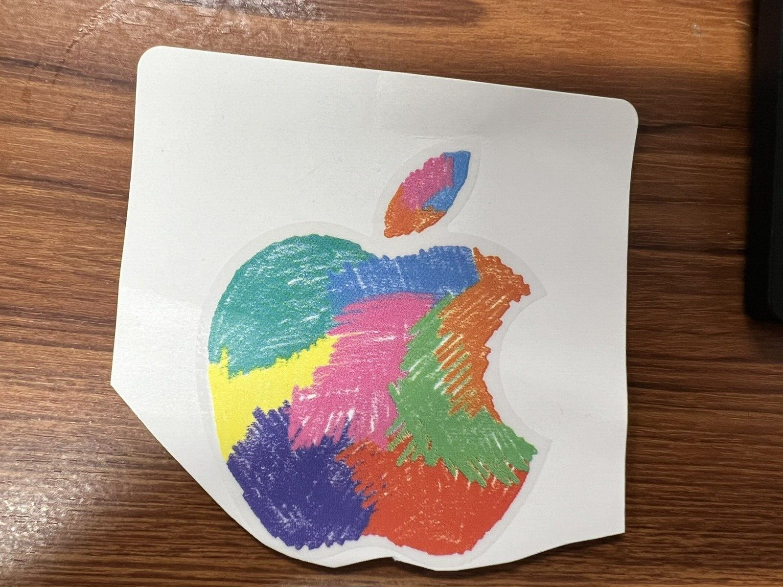 APPLE COLORFUL LOGO DECAL/STICKER FAST SHIP