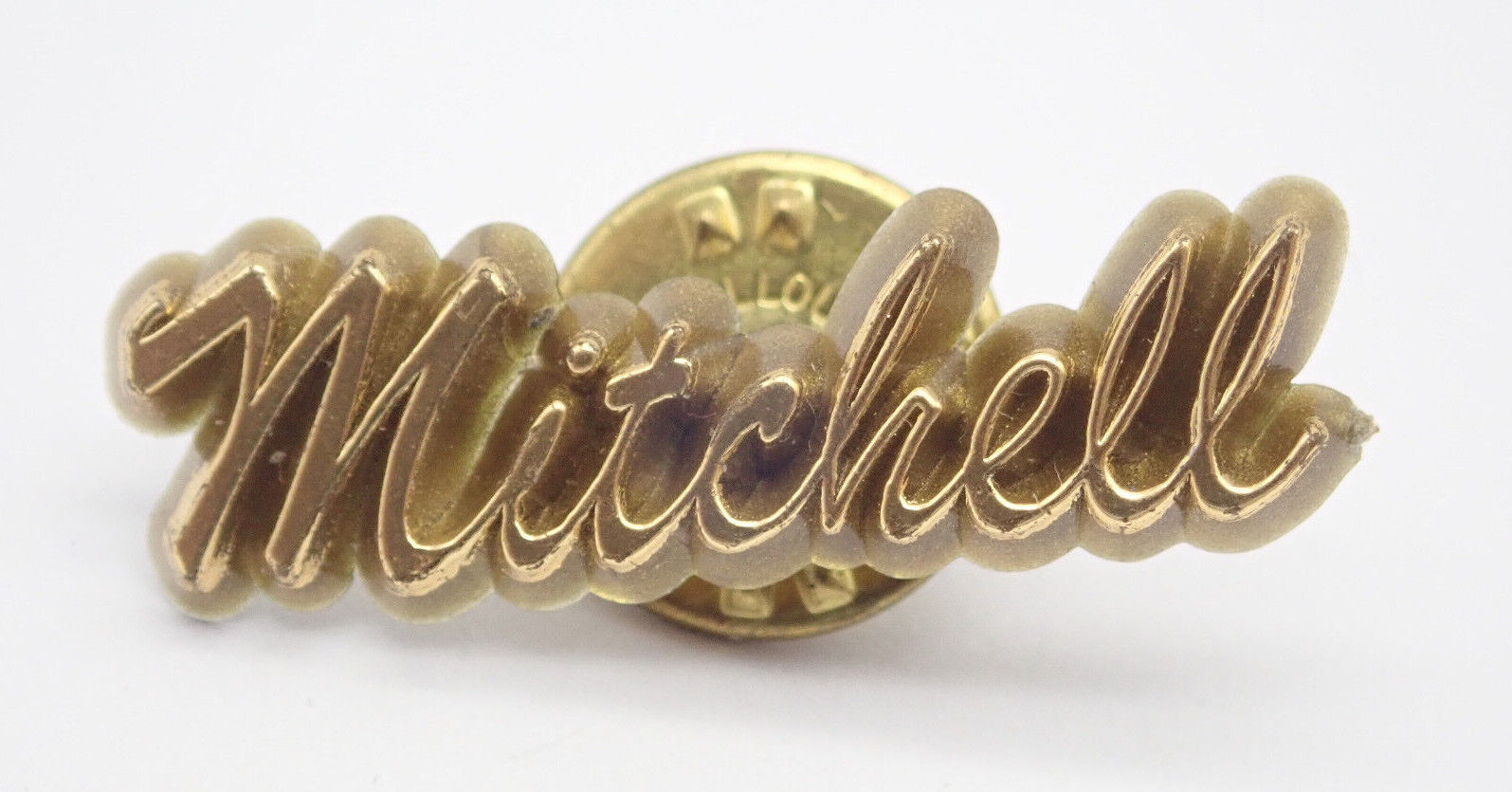 Mitchell Gold Tone Vintage Lapel Pin