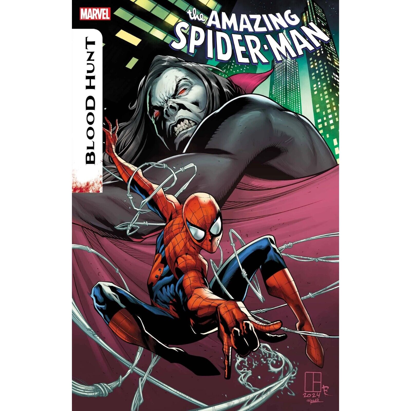 Blood Hunt: Amazing Spider-Man (2024) #1 2 3 Marvel Comics COVER SELECT