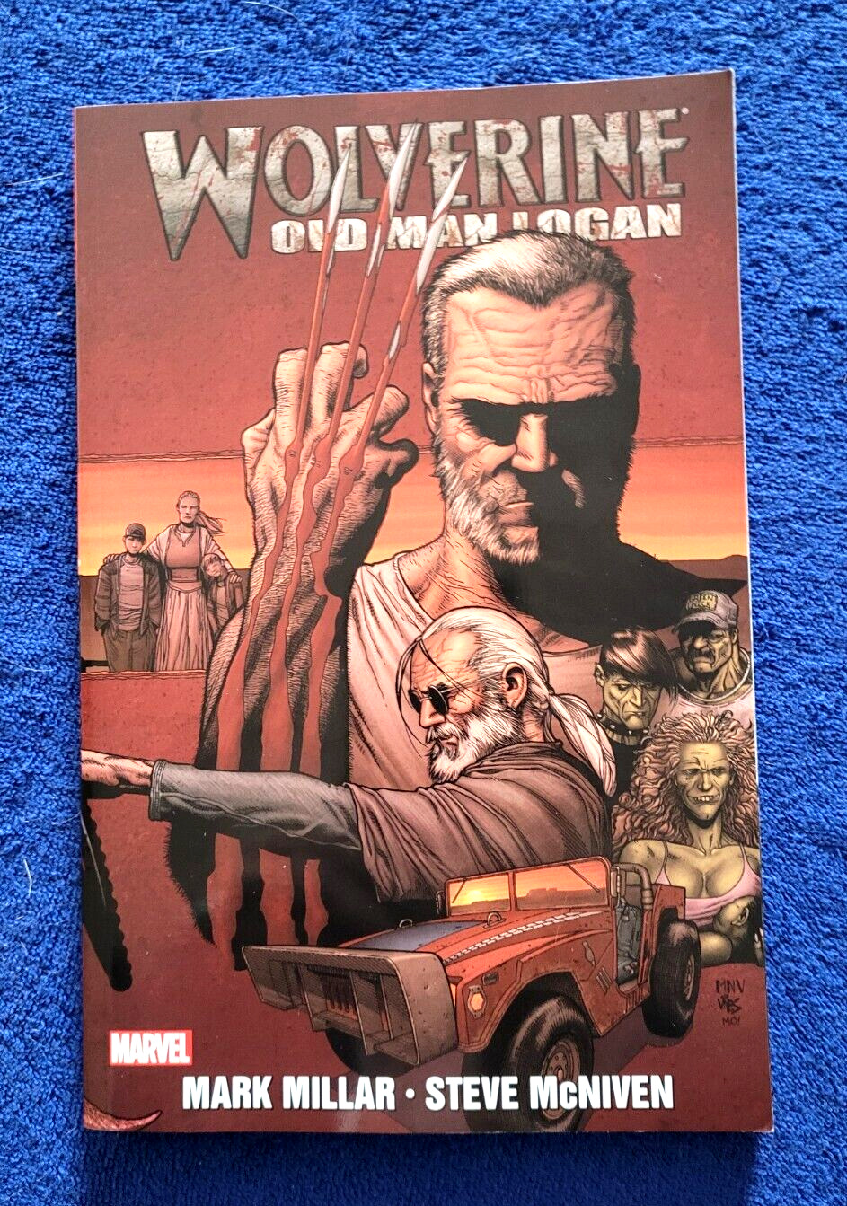 Wolverine Old Man Logan by Mark Millar & Steve McNiven 2016 Marvel Comics.EX.