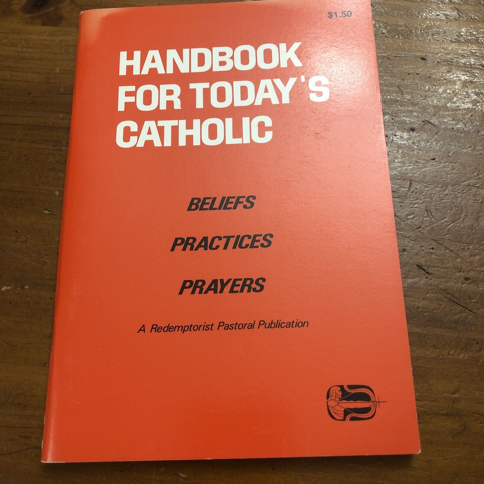 Handbook For Today’s Catholic, Vintage 1978 Holy Devotional Booklet.