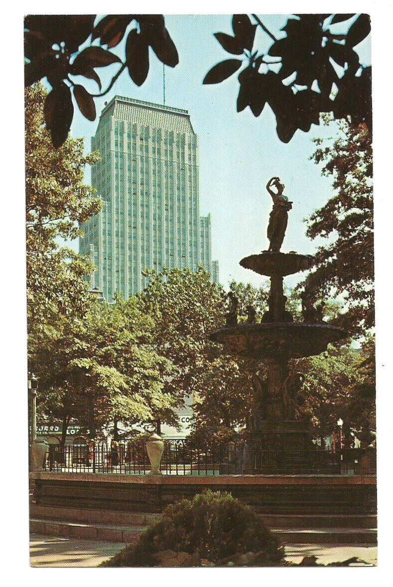 Memphis TN Postcard Tennessee Court Square