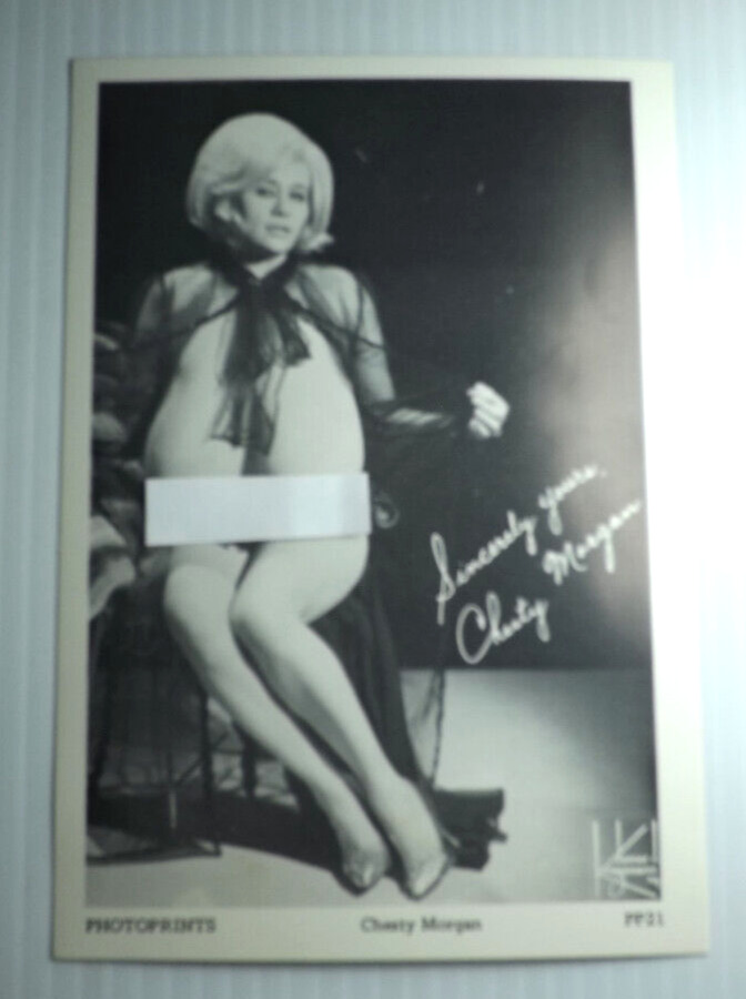 Original Vintage 1960\'s Chesty Morgan Pin-Up Photo ~ Doris Wishman CULT Film 4x6