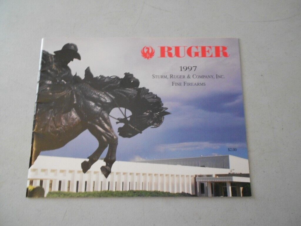 Ruger 1997 Catalog Express Redhawk GP100 SP-101