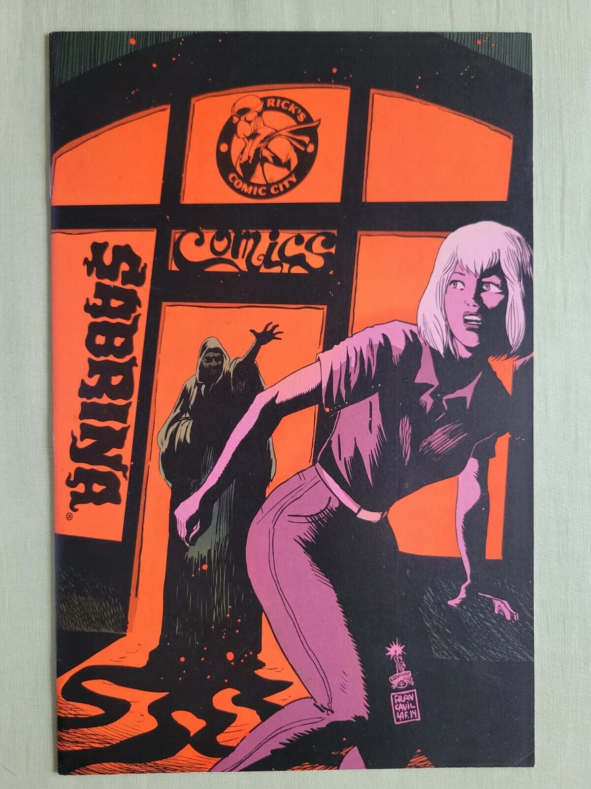 Chilling Adventures of Sabrina #1 (Rick\'s Comic City Store VARIANT Cover)