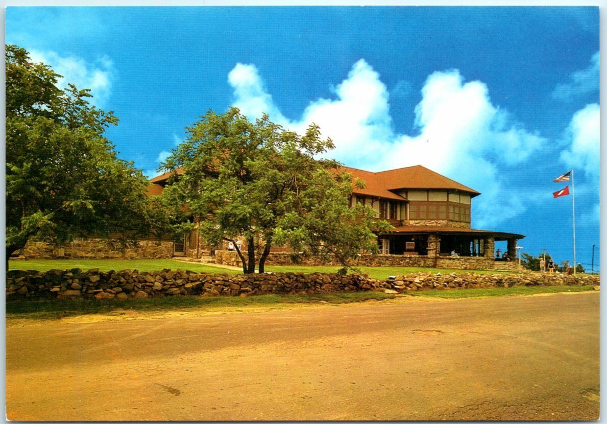 Postcard - Queen Wilhelmina Lodge, Queen Wilhelmina State Park - Mena, Arkansas