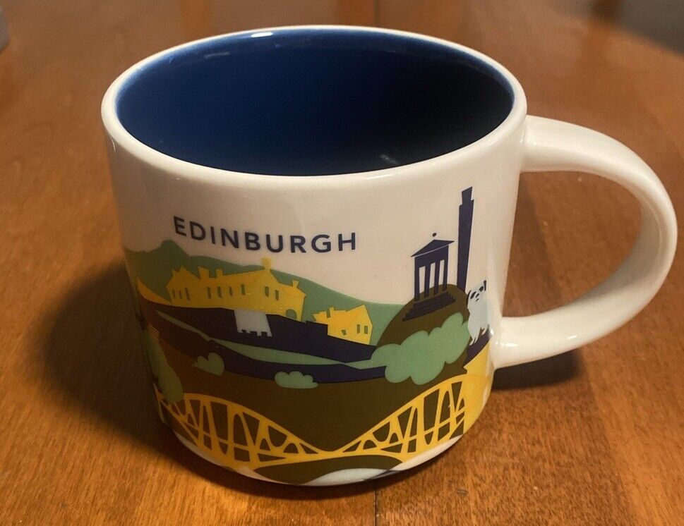 New Authentic Starbucks EDINBURGH 2019 You Are Here Mug - US Seller