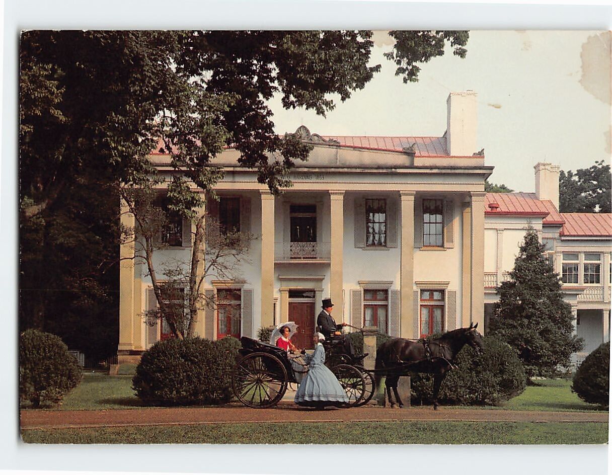 Postcard Belle Meade Plantation Nashville Tennessee USA