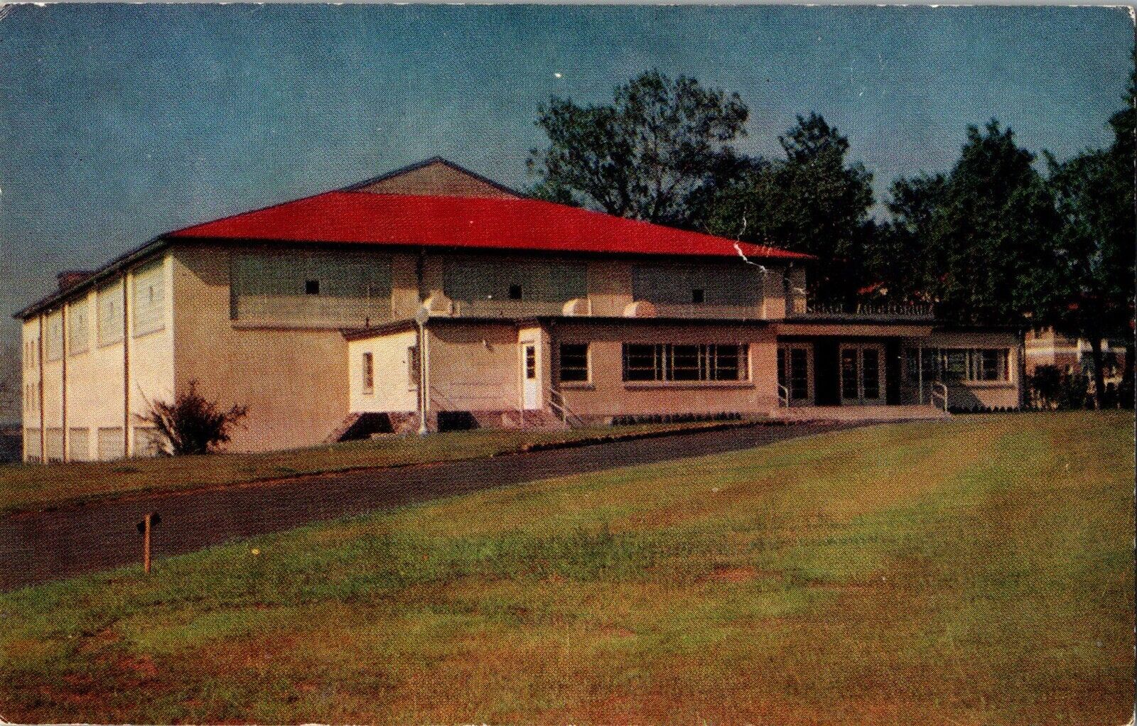 Massachusetts Postcard: Bierkoe Hall Endicott Junior College Beverly MA