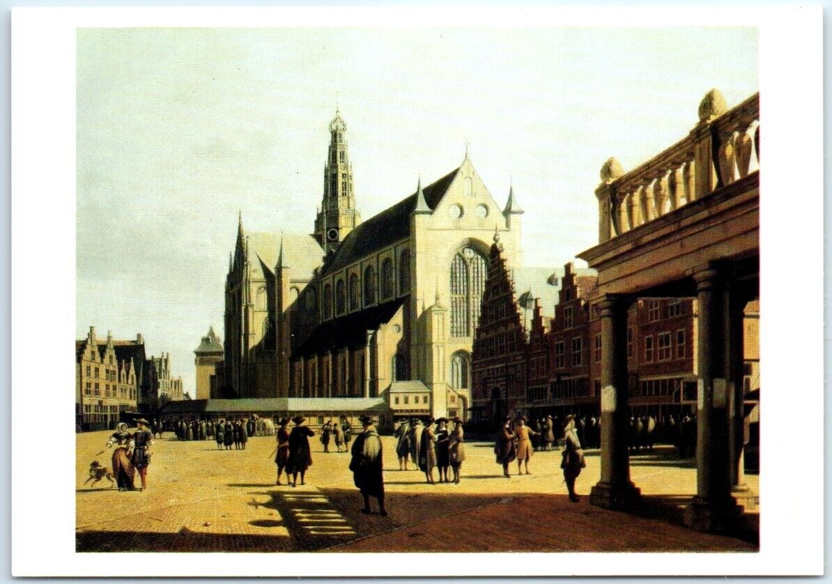 Postcard - The Market Place at Haarlem By G. Berckheyde - Haarlem, Netherlands