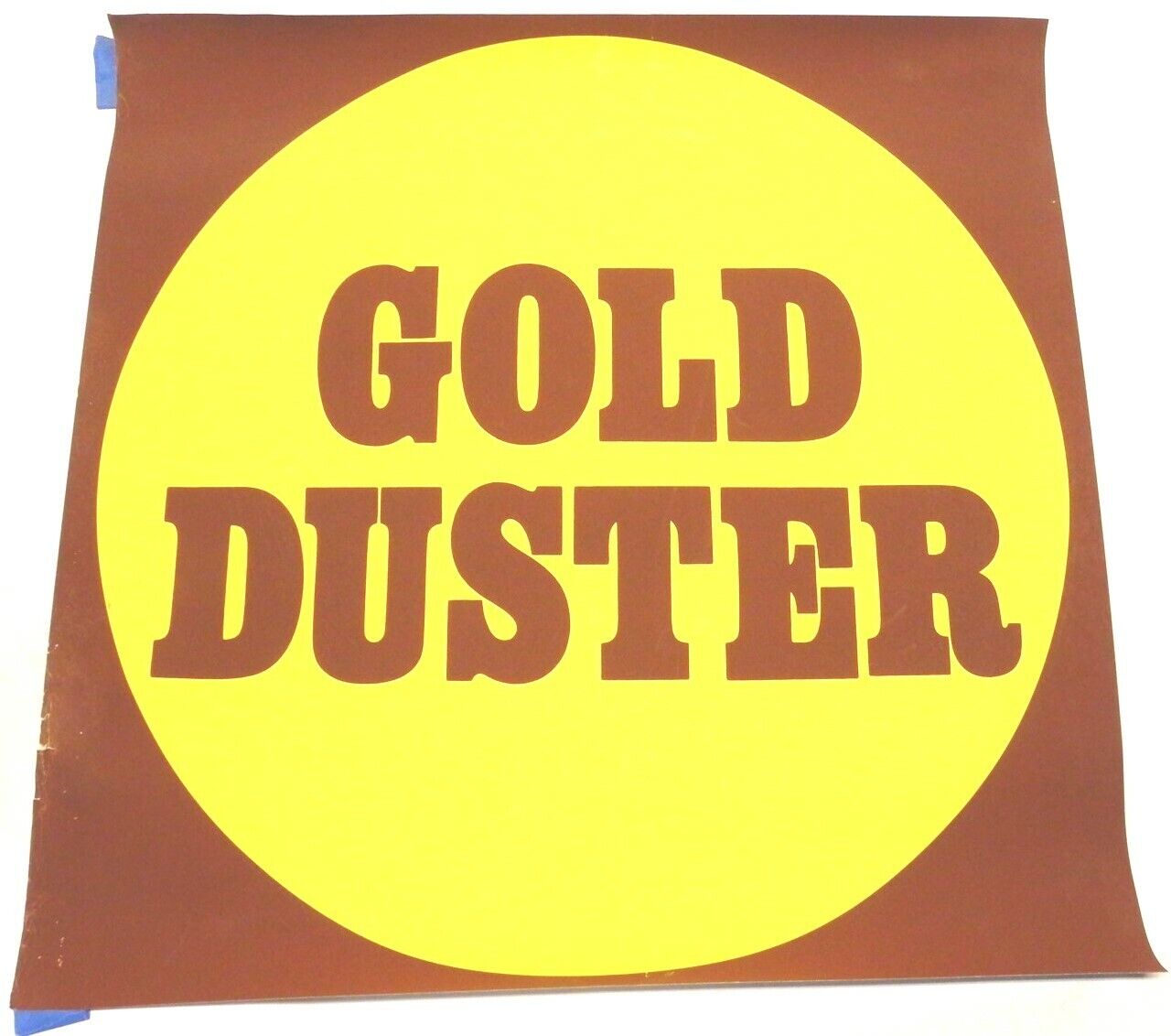 1970 1971 1972 VINTAGE MOPAR DEALERSHIP POSTERS GOLD DUSTER NEW W/SHELF WEAR