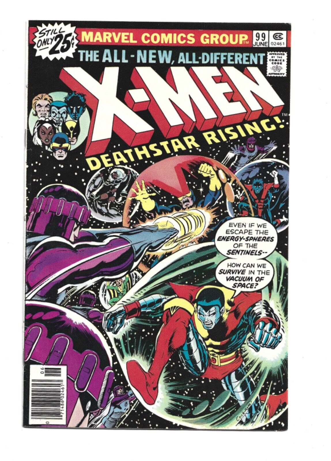 Uncanny X-Men #99, VF 8.0, Sentinels; Wolverine, Storm