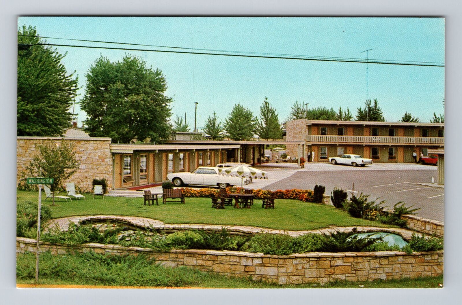 Dale IN-Indiana, Stone\'s Best Western Motel, Advertisement, Vintage Postcard