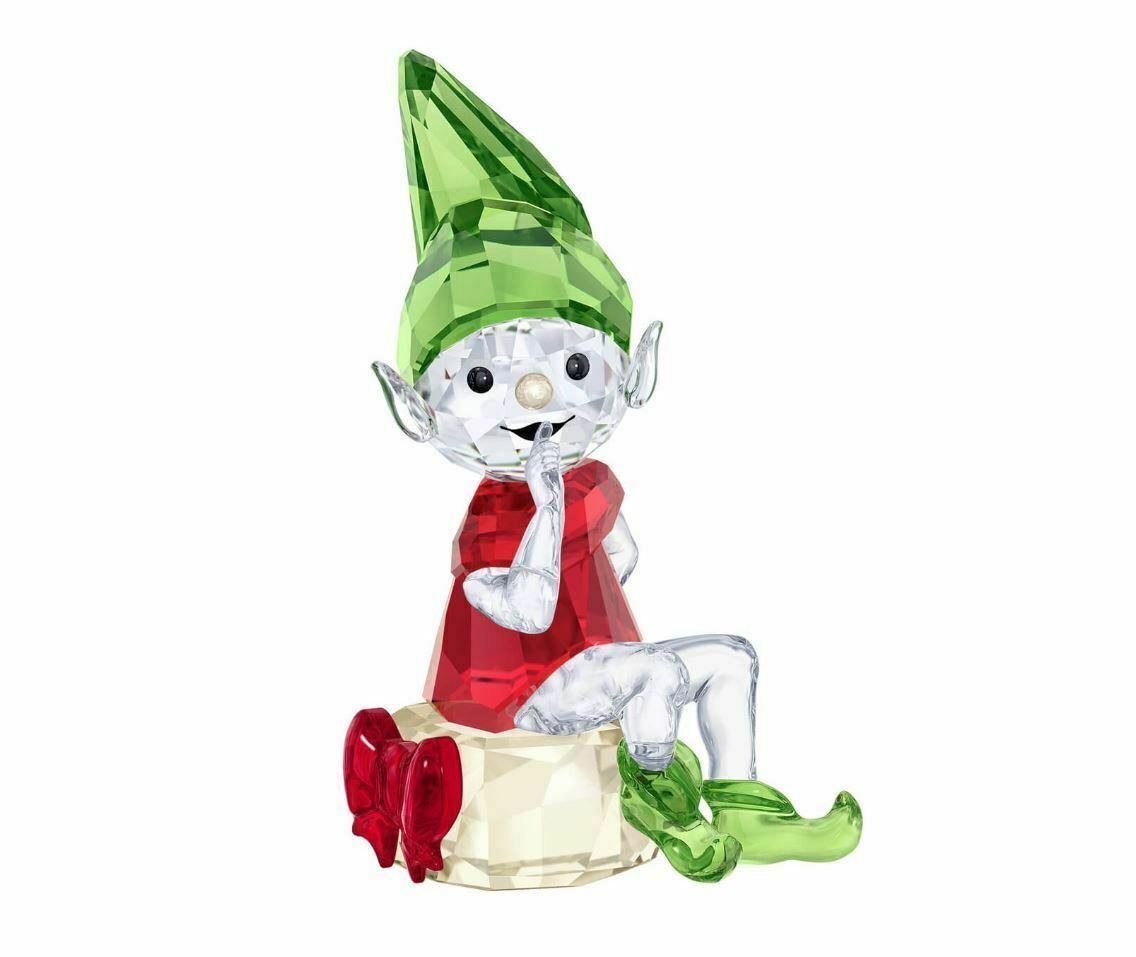 Swarovski Santa's Elf Christmas 2018 #5402746 Authentic New in Box