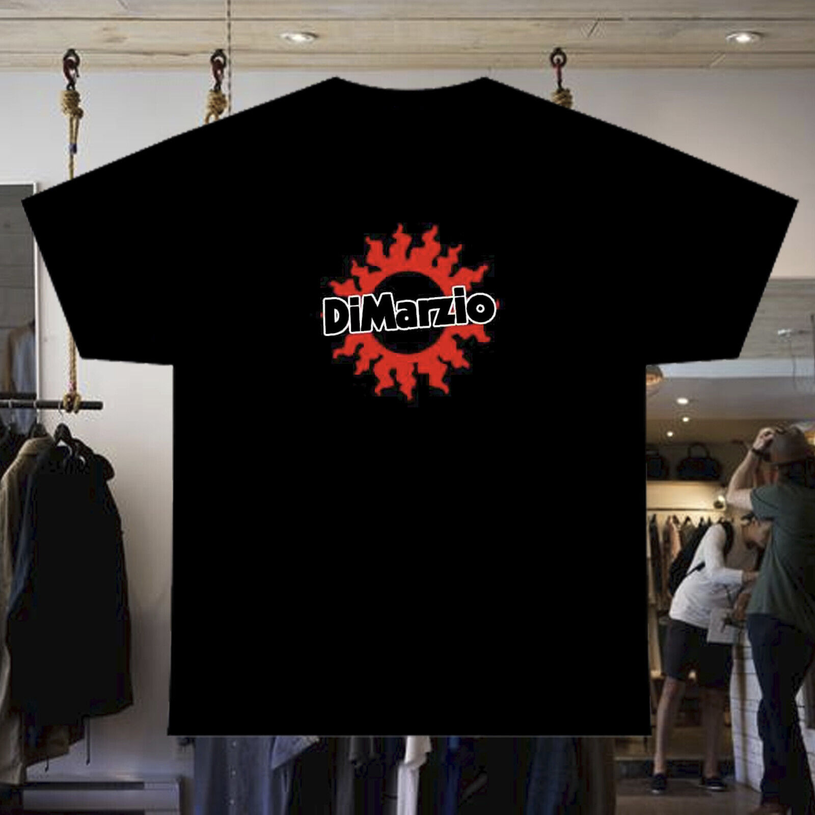 New Hot Sale  Dimarzio parts Funny Logo Mens T Shirt USA Size S-5XL Tee