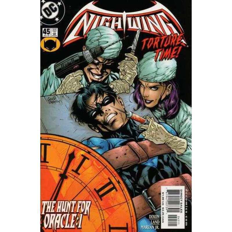 Nightwing (1996 series) #45 in Near Mint minus condition. DC comics [b`