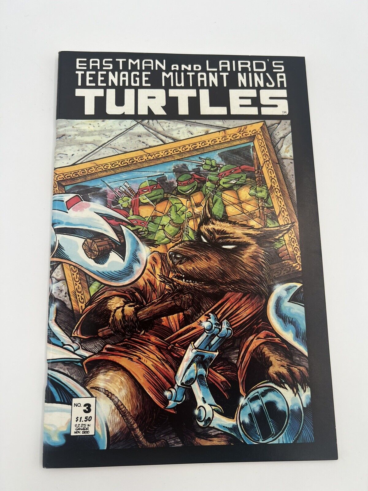 Teenage Mutant Ninja Turtles #3 2nd Printing NM (1986)