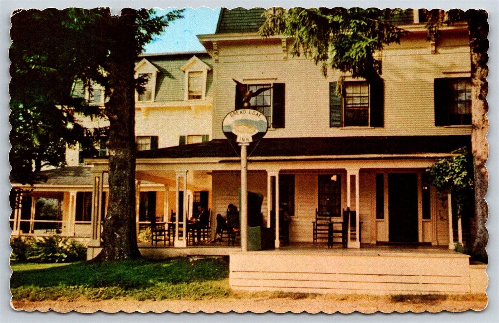 Breadloaf Inn Middlebury College Mountain Campus Building VTG Unposted Postcard