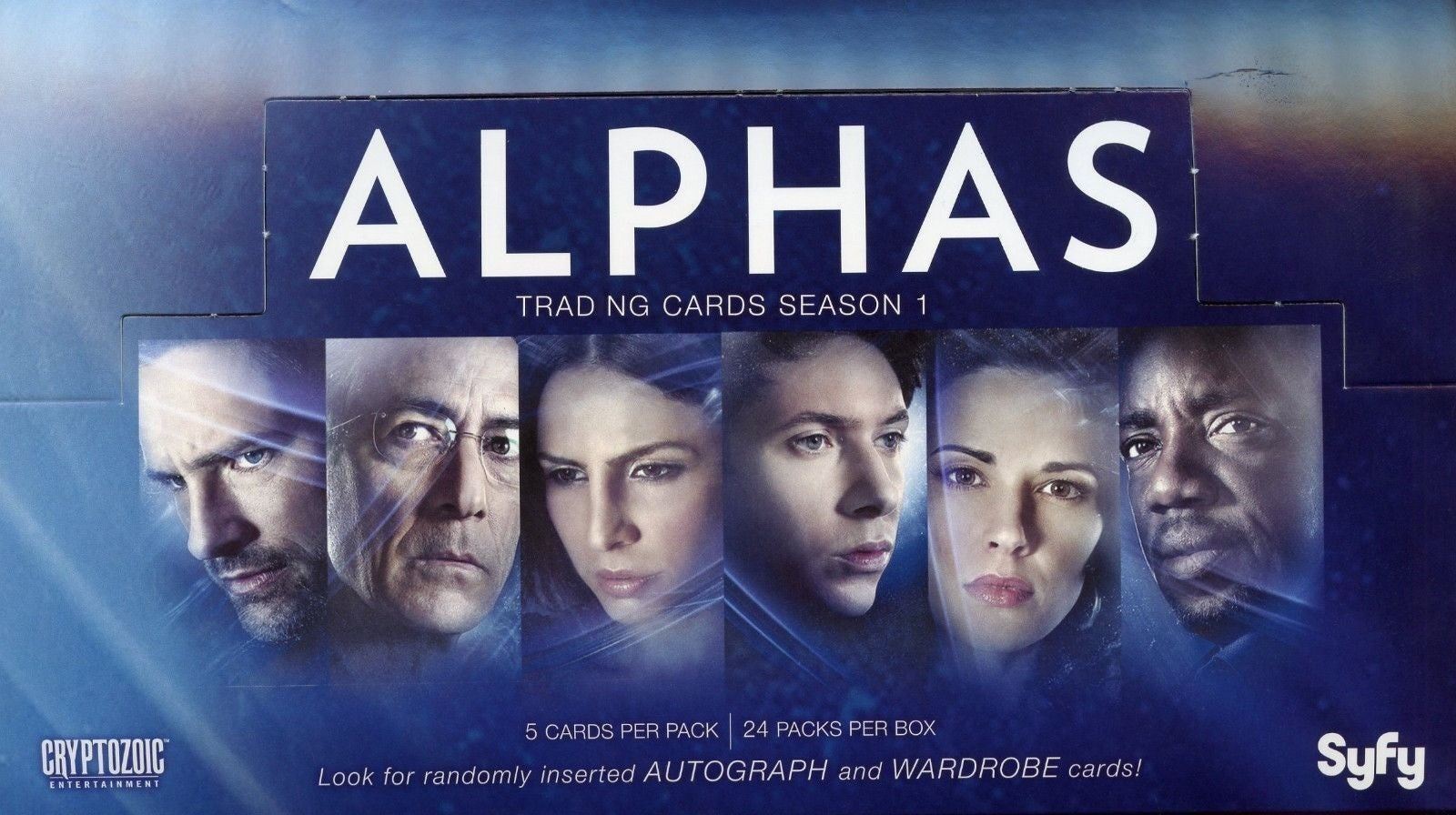 Alphas Season 1 Trading Card Box 24CT Cryptozoic Entertainment 2013 Sealed