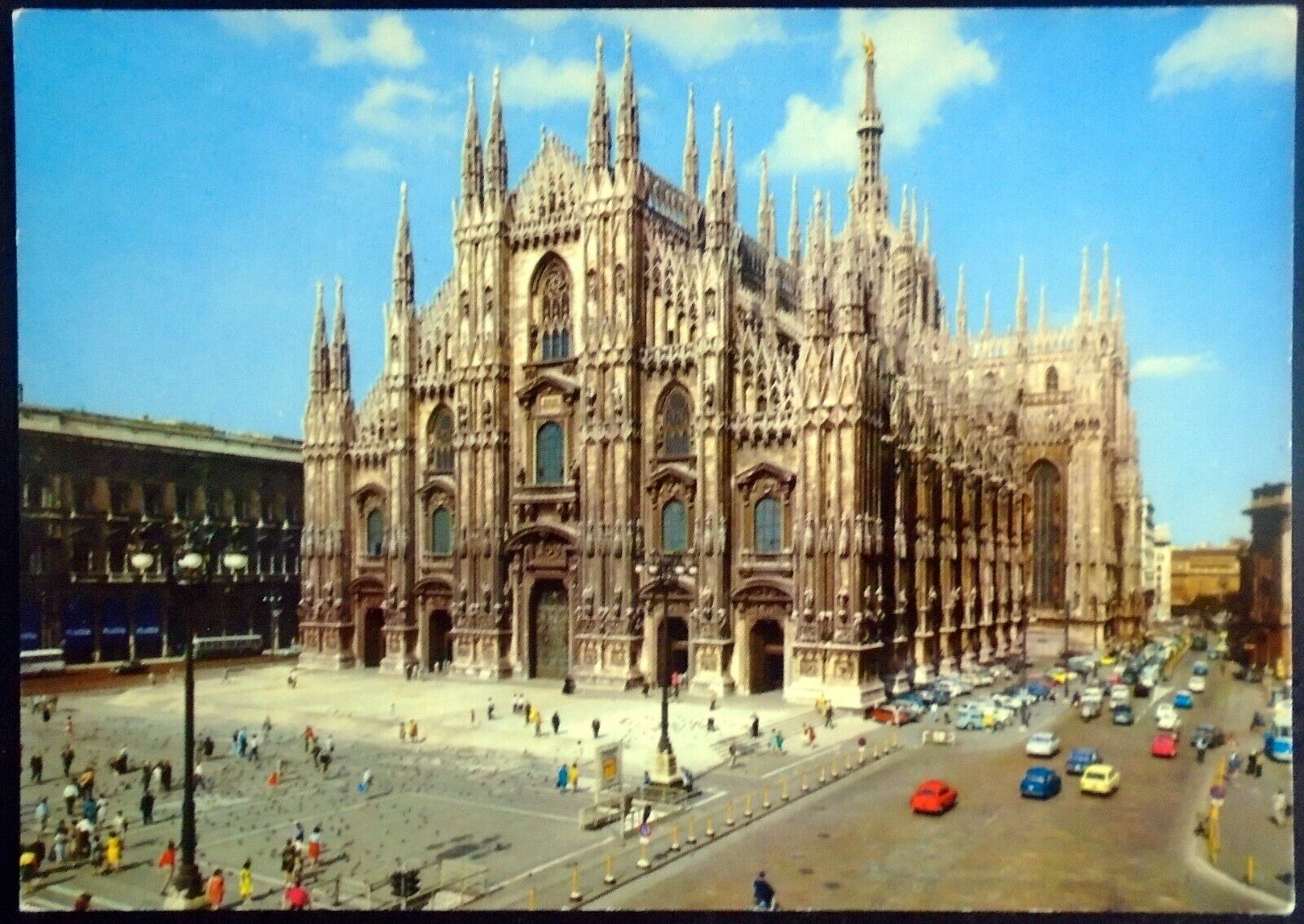 View of Milan’s Cathedral (Duomo), Square, Via Carlo Maria Martini, Milan, Italy