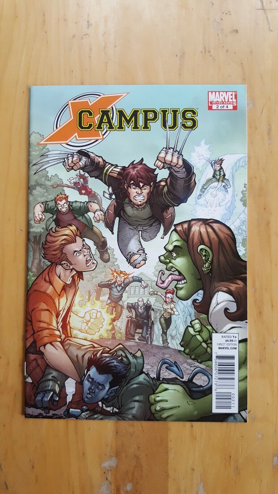 X-Campus #2 (2010, Marvel Comics) 9.4 Near Mint | X-Men