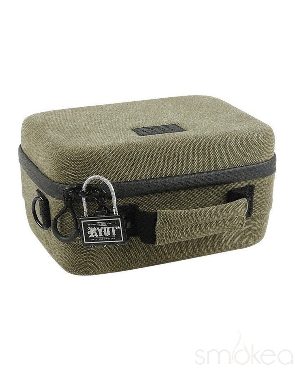 Ryot LARGE Safe Case Carbon Series Pipe Case - Olive - BRAND NEW