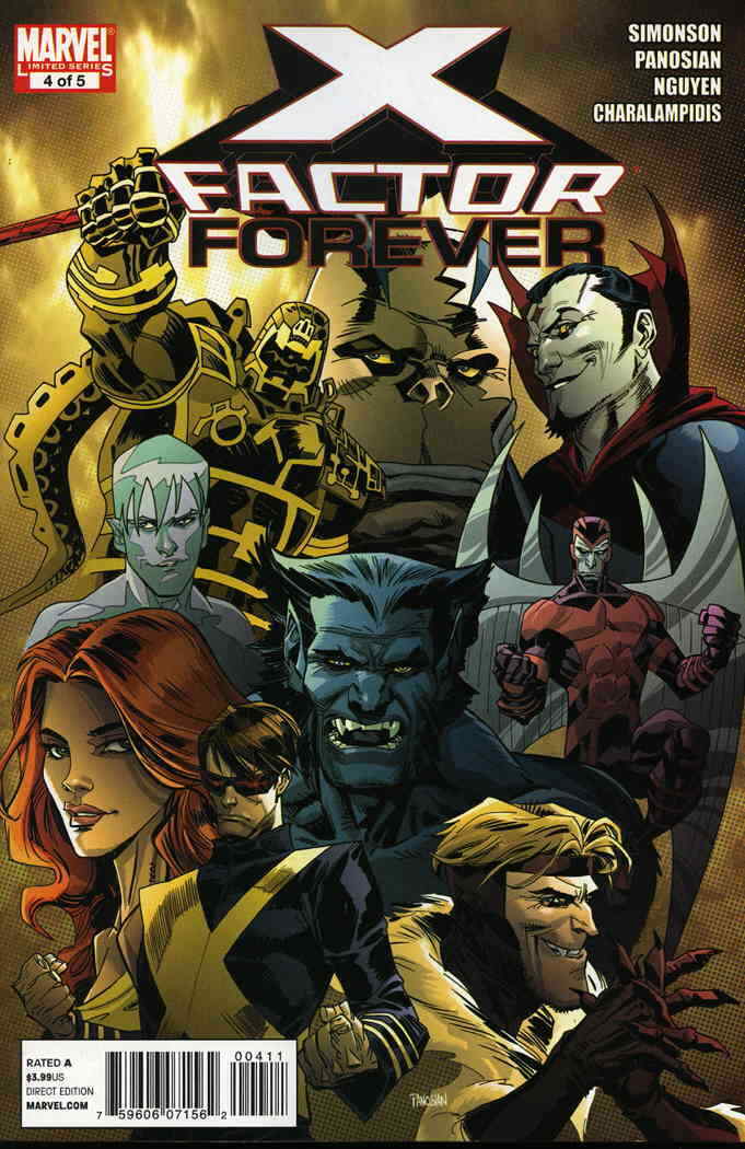 X-Factor Forever #4 VF/NM; Marvel | Louise Simonson Apocalypse - we combine ship
