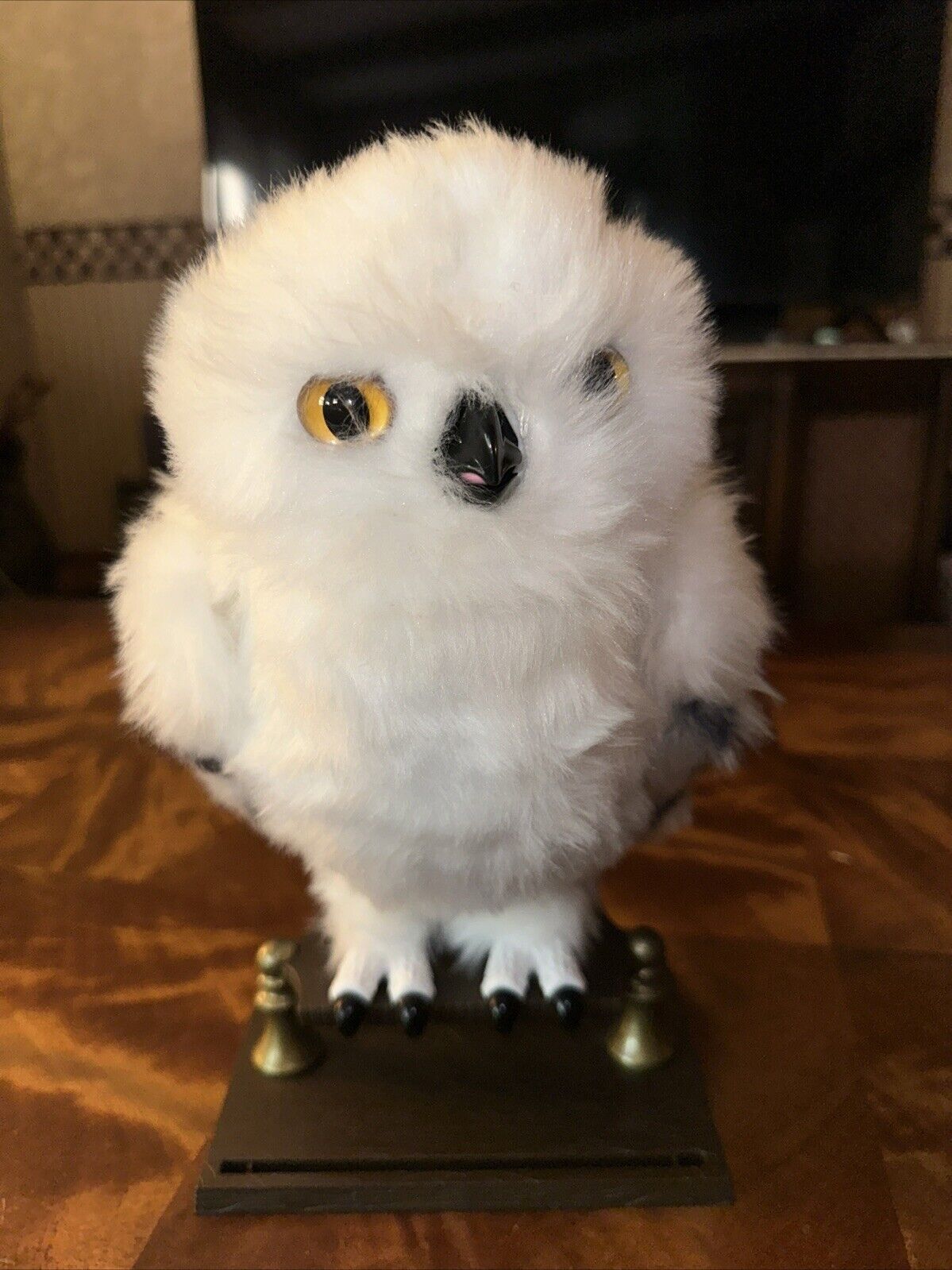 Universal Studios Harry Potter Hedwig Snowy Owl Plush Animated Stuffed Animal
