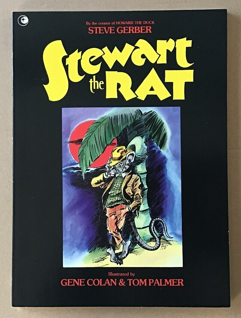 Stewart the Rat by STEVE GERBER & Gene Colan Eclipse softcover - VF+/NM-