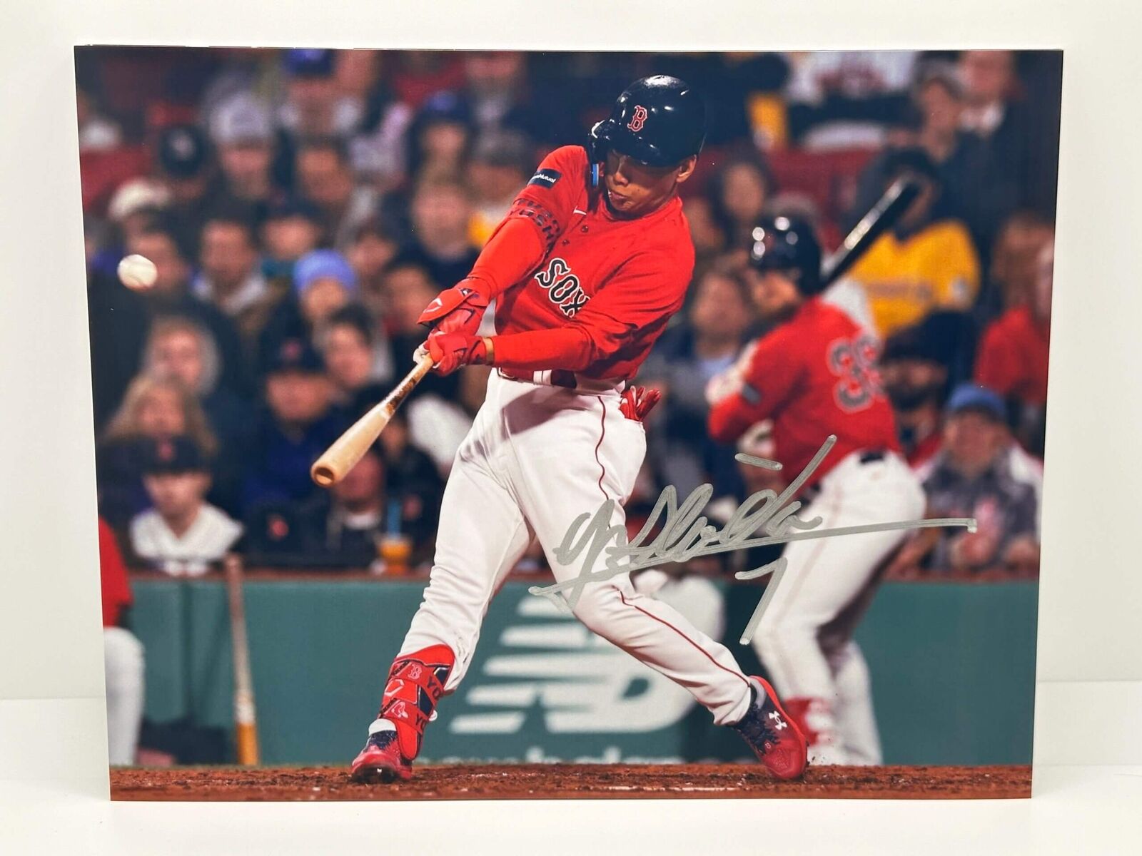 Masataka Yoshida Red Sox Signed Autographed Photo Authentic 8X10 COA