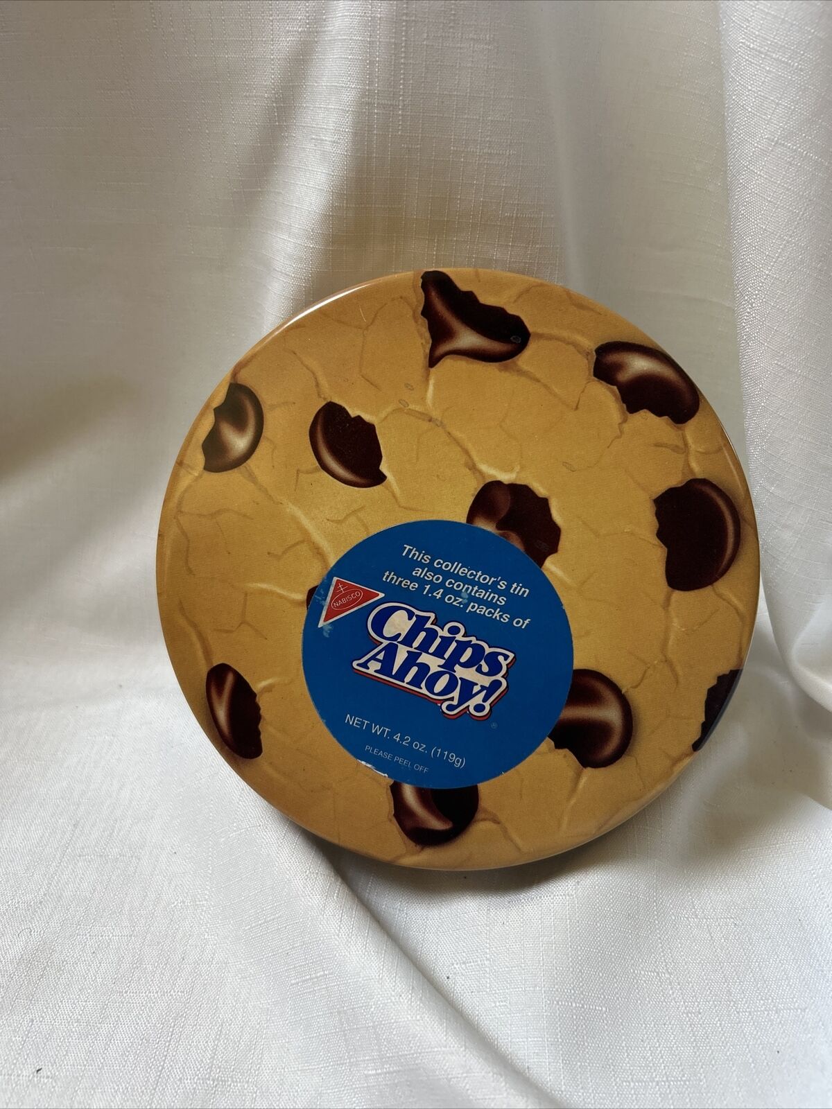 Nabisco Chips Ahoy Tin Container 95’ Limited Edition